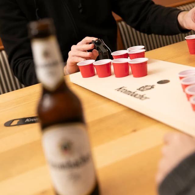 Mini Beer Pong Krombacher