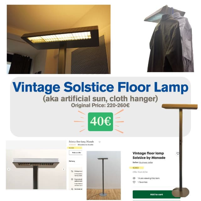 Vintage Solstice Floor Lamp