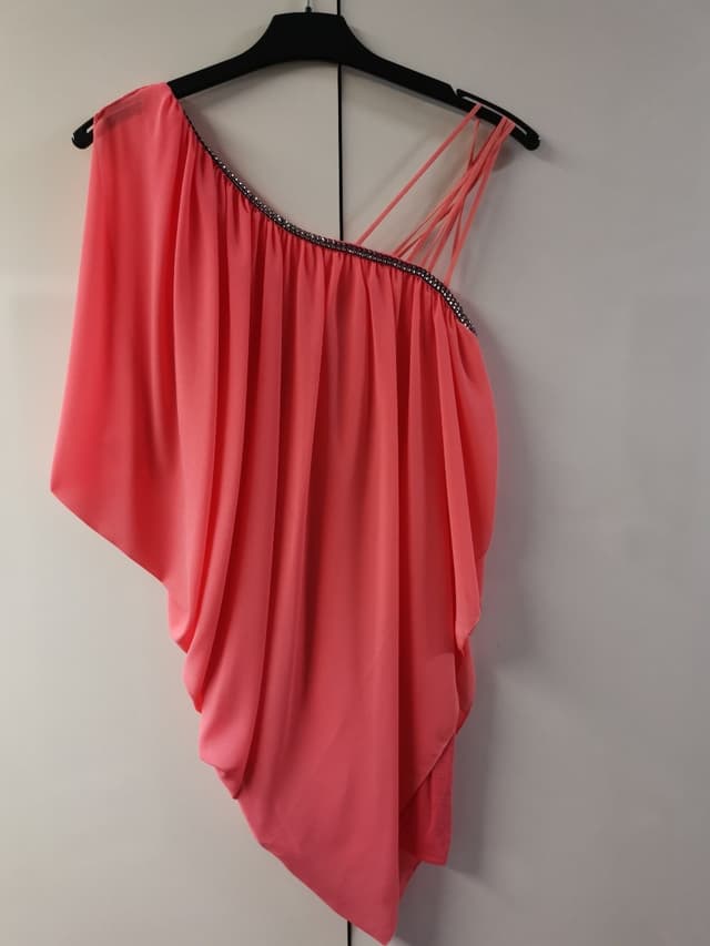 Pink party dress