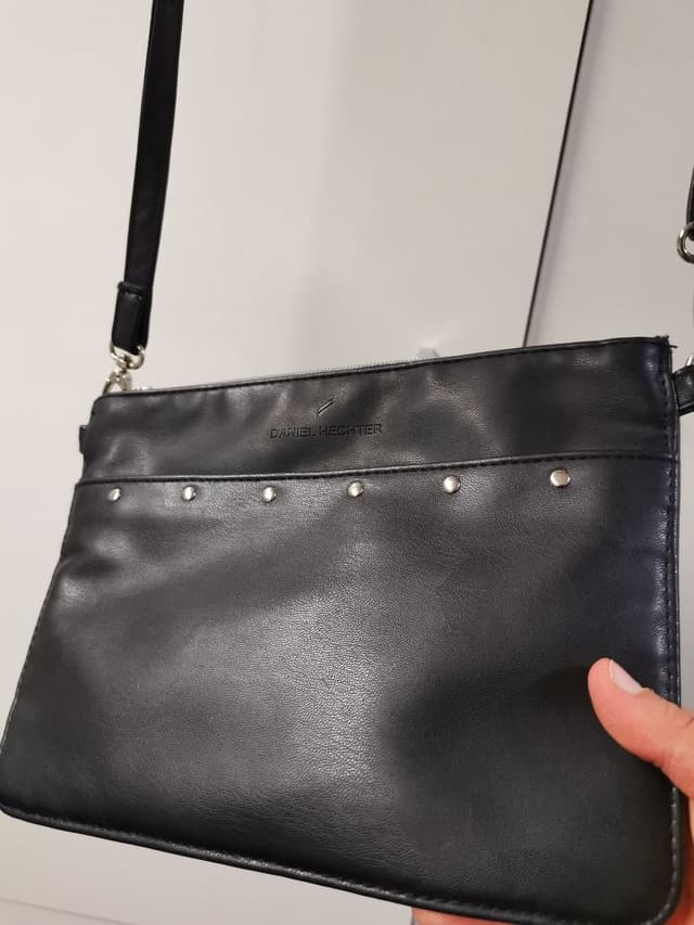 Black satchel from Daniel Hechter