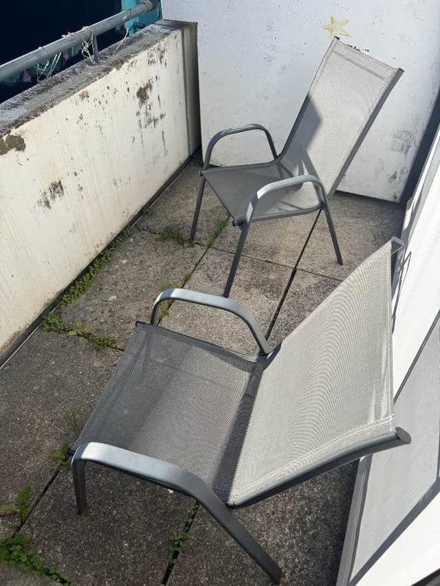 Two chair set for balcony or normal use