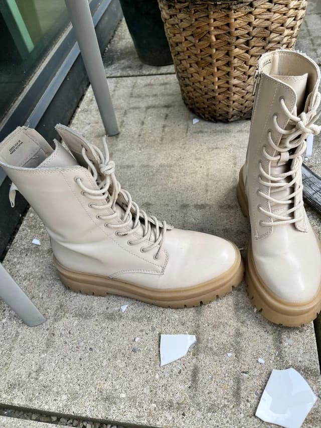 White boots