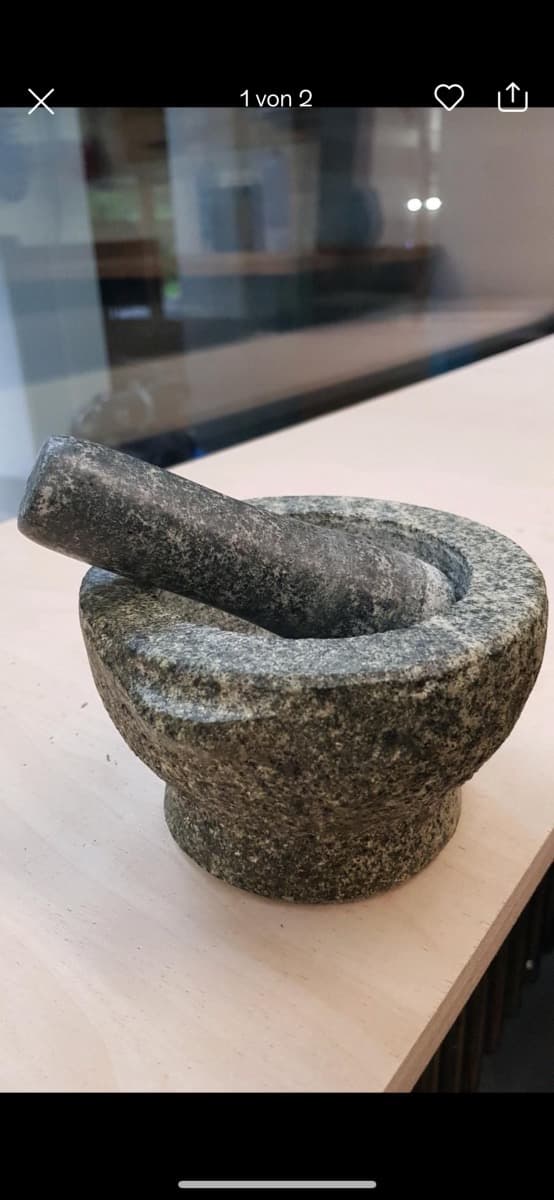 Pestle and mortar