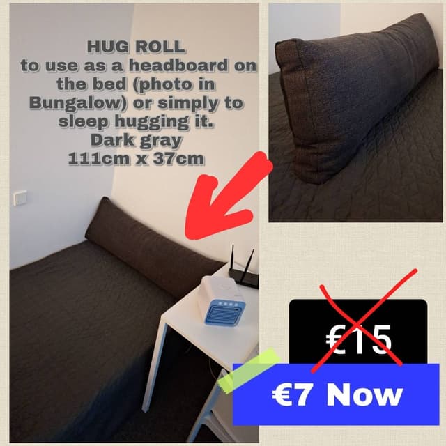 Hug Roll (headboard on the bed or sleep).