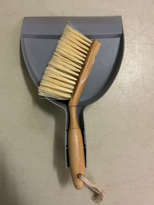Dustpan and brush